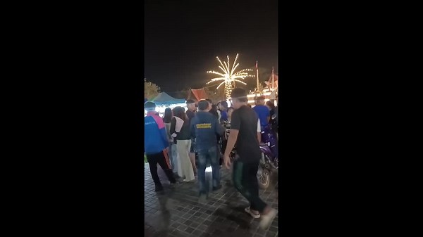 Elephant spooked by fireworks tramples five festival-goers in Thailand