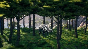 Dinosaur Ankylosaurus Nature 3d Video Animation Stock Footage Video (100% Royalty-free) 1099741299 | Shutterstock