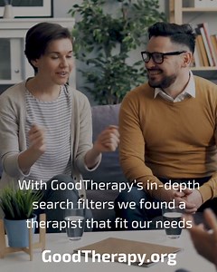 Don't just settle for therapy, use GoodTherapy to find your therapist today.  | GoodTherapy | Facebook