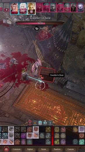 Baldur's Gate 3: Attacking a Box #bg3 #pcgaming #Laezel #fighter #stupidmove #funny #fyp