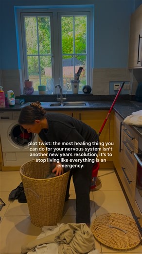 sophie | holistic health, nervous system & integrative wellness on Instagram: "this time of year is loud. we’re flooded with messages telling us to optimise, fix, improve. new diets, routines and wellness practices all promising transformation. but all this “health” advice often pulls us into urgency and rushing. and you can do every healing practice under the sun, yet their benefits will always be limited if you’re living in a constantly activated state. so here’s the question: is it actually w