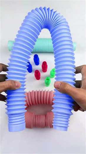 Creating Style ASMR Crunchy POP mini Sound #diy #satisfyingvideos #relaxing #oddasmr #poptubesounds