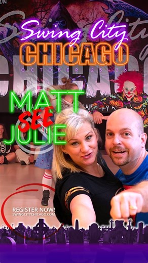 Matt and Julie Auclair are a dynamic husband-and-wife duo of professional West Coast Swing dancers, instructors, judges, and choreographers based in St. Louis, Missouri. Matt Auclair, a 36-year veteran of the swing dance scene, began training at age 8 from local mentors in St. Louis. A six-time US Open Swing Dance Champion, he is renowned for his positive energy and versatility. Matt was inducted in 2025 into the World Swing Dance Council Hall of Fame. #westcoastswing #swingcitychicago | Swing C