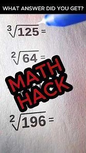 Easiest Trick to Solve Math Problems 👀✏️