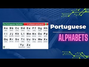 Portuguese Alphabet, European Portuguese for English speakers -1