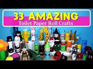 33 Amazing Toilet Paper Roll Crafts for Kids