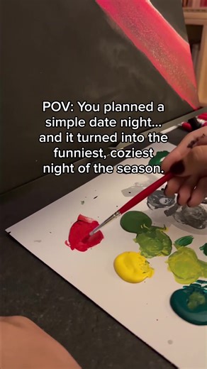 Create a festive masterpiece together with Painting to Gogh kits, everything you need for a cozy holiday date night 🎄❤️ 🎁 All the supplies you need, delivered to your door 🖌️ Step by step video tutorials 🎨 Over 100 designs to choose from ✨ Paint from wherever, whenever you want Try something fun with the one you love. Make holiday memories you can hang on the wall. | Painting to Gogh