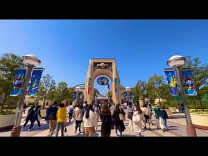 4K ユニバーサルスタジオジャパン2023｜Universal Studios Japan Walking tour