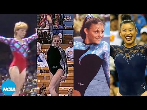 NCAA gymnastics leotard breakdown (1980s-2010s)