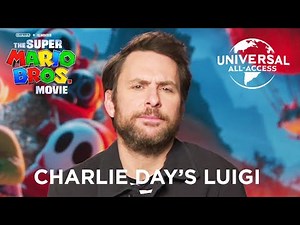 Casting Luigi (Charlie Day) | The Super Mario Bros. Movie | Behind the Scenes