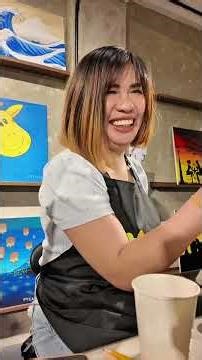 POV: You finally made time for your first love — art. 🎨 Paint. Sip. Relax. Repeat. ☕✨