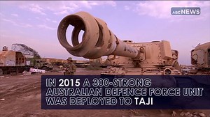 49K views · 387 reactions | This tank graveyard north of Baghdad is littered with the rusting hulks of military vehicles. It's also home to 300 Australian service personnel sent to Iraq last year to join the fight against Islamic State.The ABC's Tim Stevens visited the base earlier this month. Video editing by Nicholas Vevers. | ABC News | Facebook