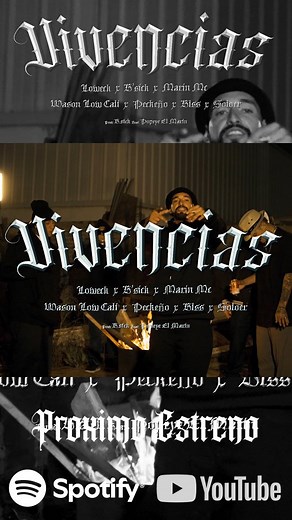 4.2K views · 181 reactions | "VIVENCIAS" La Costa Oeste Bandida ft Marin MC & Loweck Hoy 7 PM Por el canal de La Costa Oeste Bandida En Youtube  @wason_low_cali_lcob @soloer_lcob @loweck.blm @blss.mx @marinmc_ @lowclass646.lcob @b.sick.lcob | La Costa Oeste Bandida | Facebook