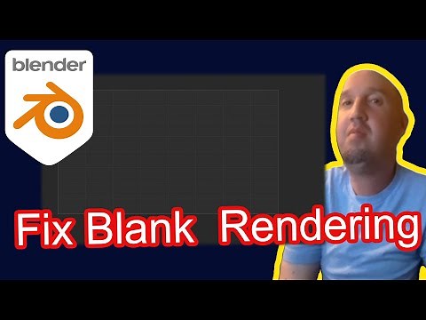Blender 3D Blanks Rendering Fix Tutorial
