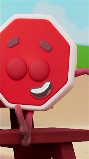 STOP! - Silly Stopping 🛑 | Learn to Code for Kids | Wonderblocks #shorts