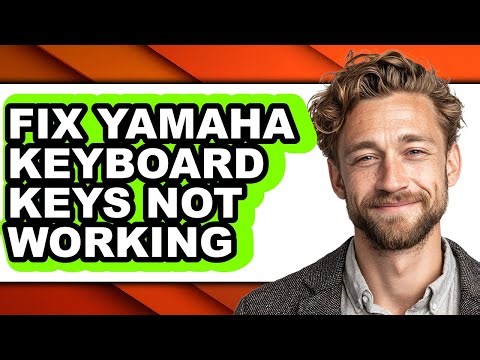 How to Fix Yamaha Keyboard Keys Not Working (easy Method)