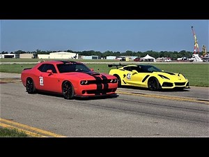 C7 Corvette ZR1 vs. Challenger Hellcat