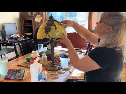 Trying to Repair My 100 Year Old Lamp That's Been Broken for 30 Years!