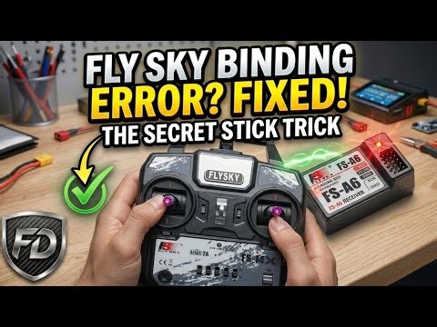 FS-i4X Binding Guide & Common Connection Errors Fixed! 🔧
