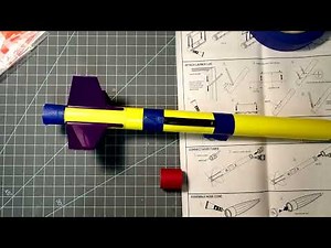 Estes “Long Ranger” model rocket assembly