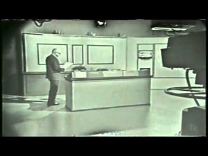 Local news from 1967 switches to color in real time.