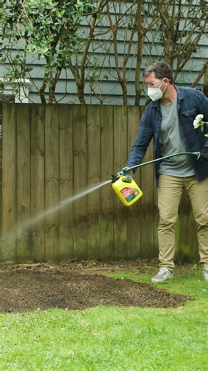 Stop your lawn seed getting washed away with Yates Lawn Seed Sealer Hose-On | Yates NZ | Facebook