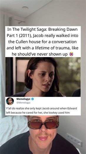 In Breaking Dawn Part 1 (2011) Jacob Walked In and Regretted Everything