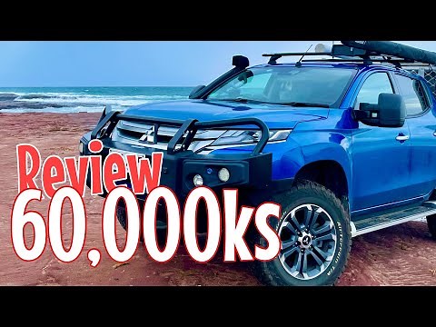 Mitsubishi Triton MR Review after 60,000 k's of touring and towing around Australia.
