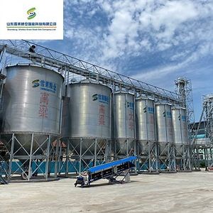 [Hot Item] Grain Silo Small 50t for Feed Mill Grain Storage Silos