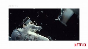 “Life in space is impossible.” #Gravity | Netflix