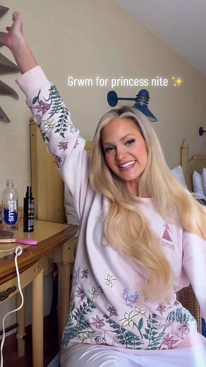 Princess Night GRWM at Disneyland ✨