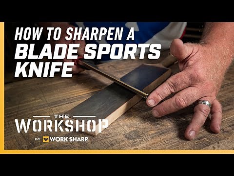 How to Sharpen a Blade Sports Knife