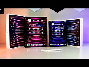 NEW Apple iPad Pro 11" & 12.9" w/ M2 Chip Unboxing & Performance Comparison | How Much Faster Is It?