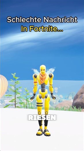 The dummy skin has a problem in Fortnite…😱 || #fortnite #shorts