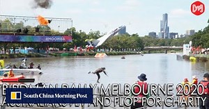 Birdman Rally Melbourne 2020: Australians fly and flop for charity