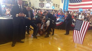 157K views · 575 reactions | Animal rights activists attempt to rush Hillary Clinton rally stage in Iowa | The American Mirror | Facebook