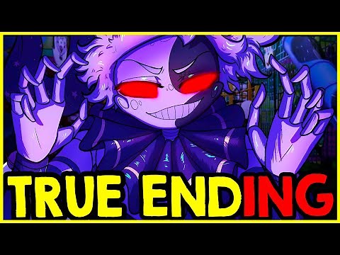 Sun and Moon Dating Sim - FNAF Pizzaplex After Hours - HIDDEN ENDING - FNAF (No Commentary Gameplay)
