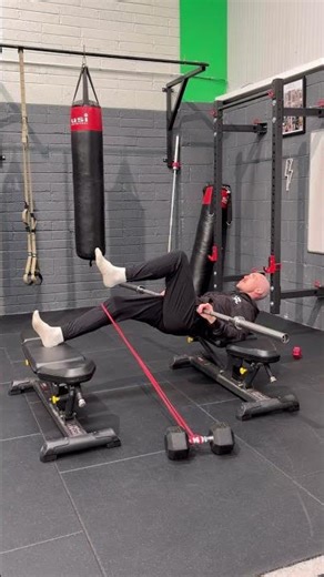 Banded Medial Single Leg Hamstring Isometric