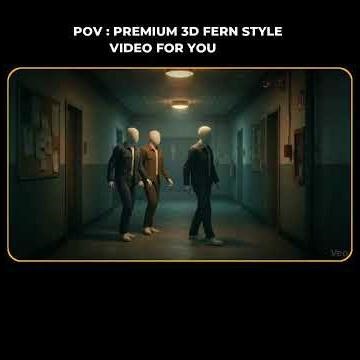 3d fern style video sample for upwork