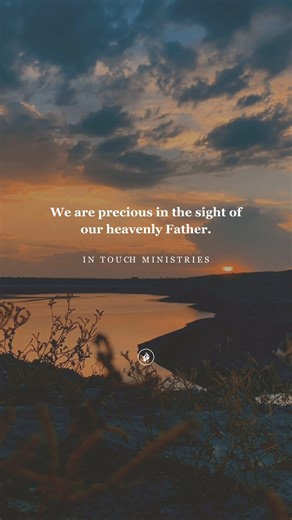 When we feel alone or unheard, God’s love is there. He loves us, not from a distance but intimately—as a compassionate Father who knows our heart’s deepest longings and whispers words of comfort to our soul. | In Touch Ministries