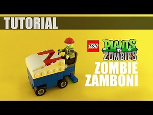 Lego Plants Vs Zombies Zamboni | Tutorial (4K)