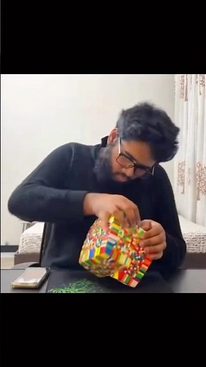 Solving 21x21 Cube 🥲