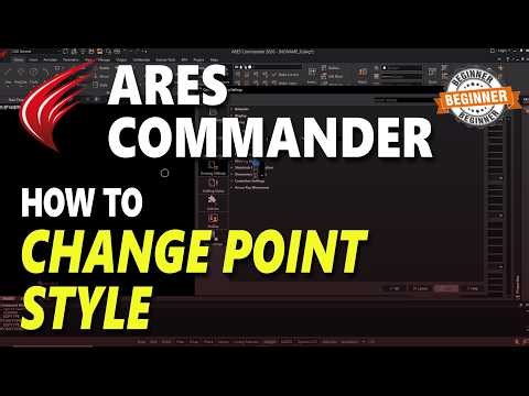 Ares Commander How To Change Point Style