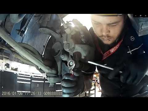 2013 Mercedes Benz GLK 350 Front Brake Pad Replacement