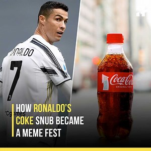 One small gesture by soccer star Cristiano Ronaldo has reportedly cost Coca-Cola $4B in market shares. :O | Indiatimes
