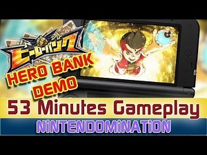 3DS - Hero Bank - 53 Minutes Demo Gameplay ヒーローバンク
