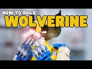 Building Wolverine in LEGO Bricks!