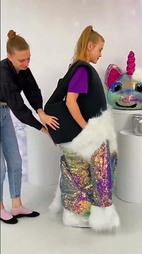How To Wear Unicorn Mascot Costume Tutorial