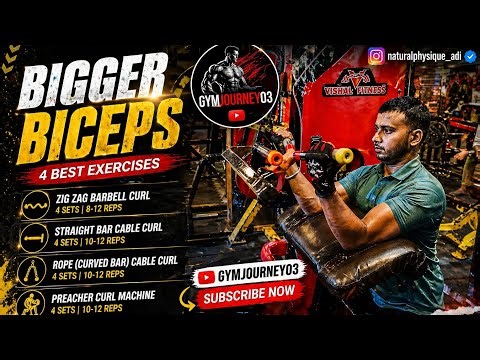 🔥Biceps Ko Mota Kaise Karein?💪🔥(Full Workout Guide)#biceps #gym #workout #bicepsworkout #bicepscurl
