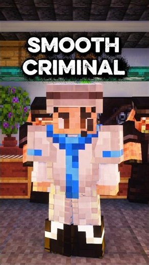 Minecraft: SMOOTH CRIMINAL Armor Trim #minecraft #shorts
